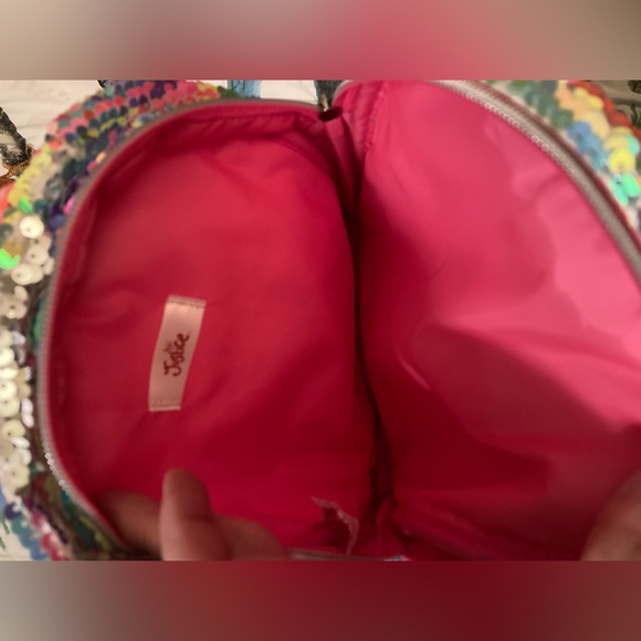 Justice sequin backpack - Picture 2 of 4